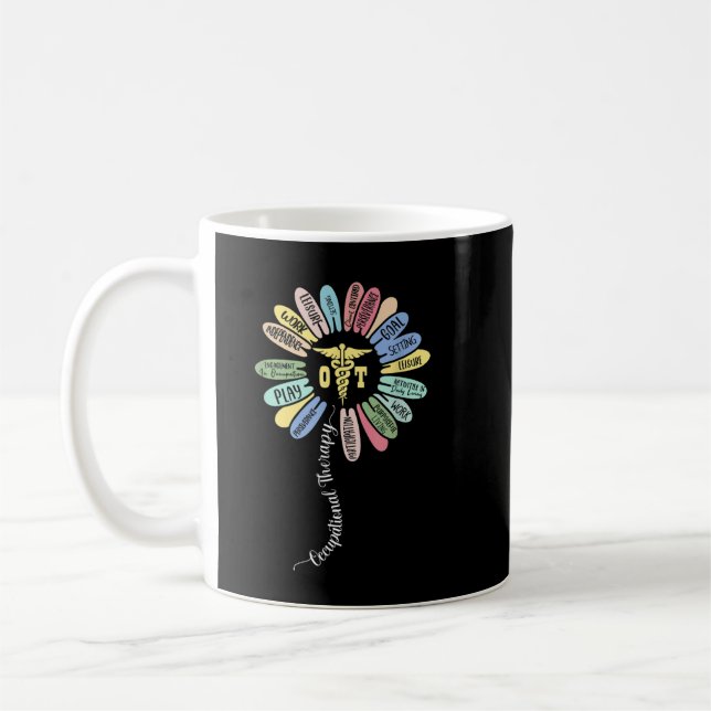 Arbeitstherapie OT Therapeutin, Inspirier OT Mont Kaffeetasse (Links)