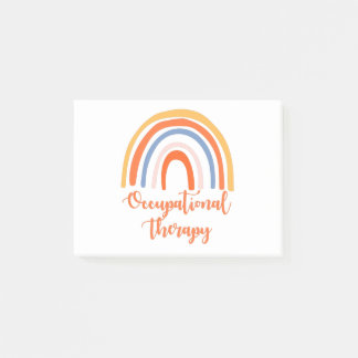 Arbeitstherapie Post-it Klebezettel