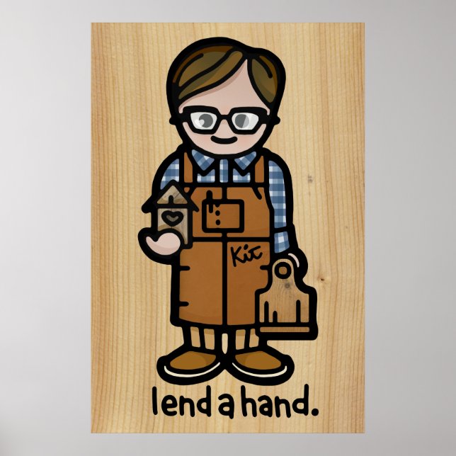 Arbeitszimmer hängen. poster (Vorne)