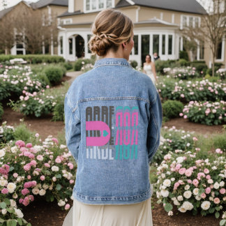 Arberor Brand Streetwear Denim Jacket Jeansjacke