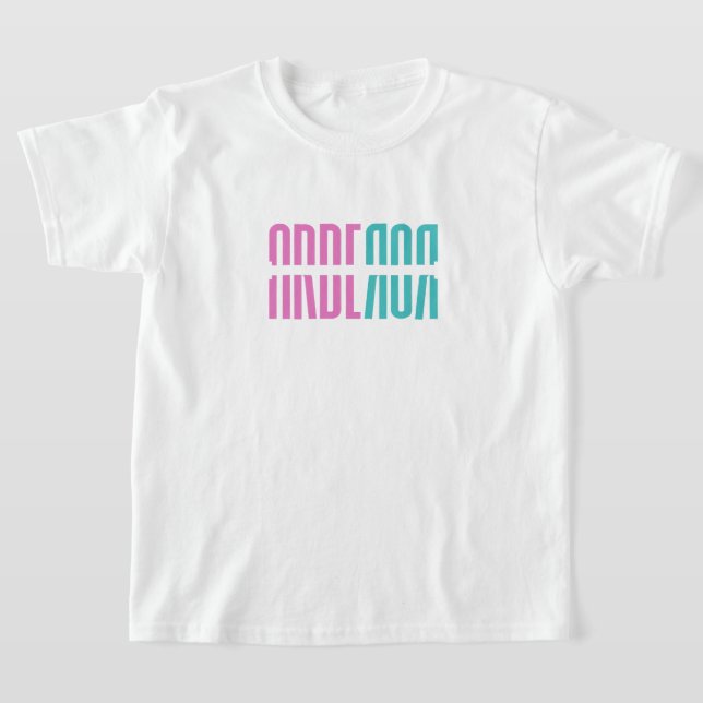 Arberor Girls’ Basic T - Shirt - Fett Graphic Desi (Ablage )
