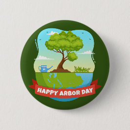 Arbor Day Button
