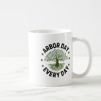 Arbor Day Everyday Nature Lover Vintag Happy Arbo Kaffeetasse