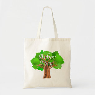 Arbor Day Tree Holiday Tragetasche
