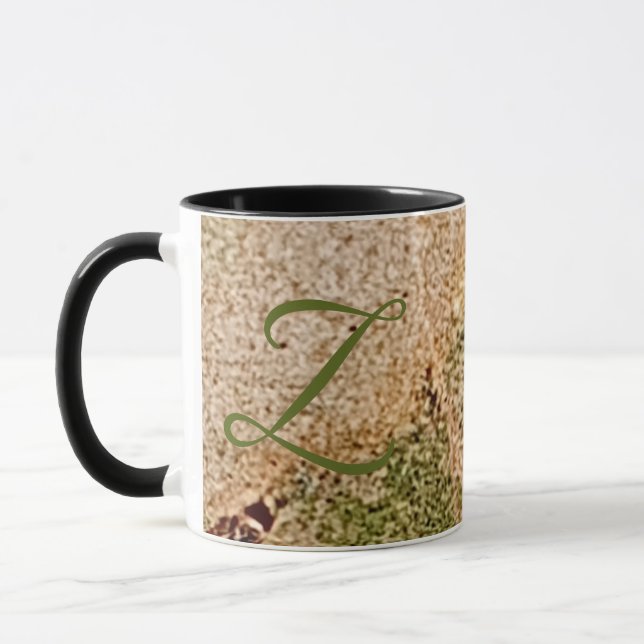 ArborCrosse Initial Mug "Z" (Gauche)