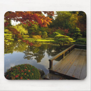 Arboretum, Japanischer Garten, Seattle, Washington Mousepad