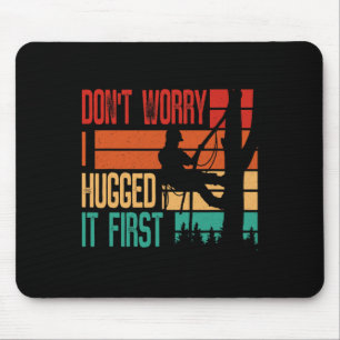 Arborist Apparel Uni-Erwachsene Schwarzer Baum Mousepad
