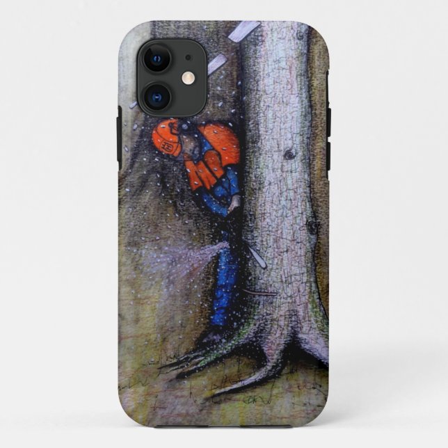 Arborist-Baum-Chirurg Case-Mate iPhone Hülle (Rückseite)