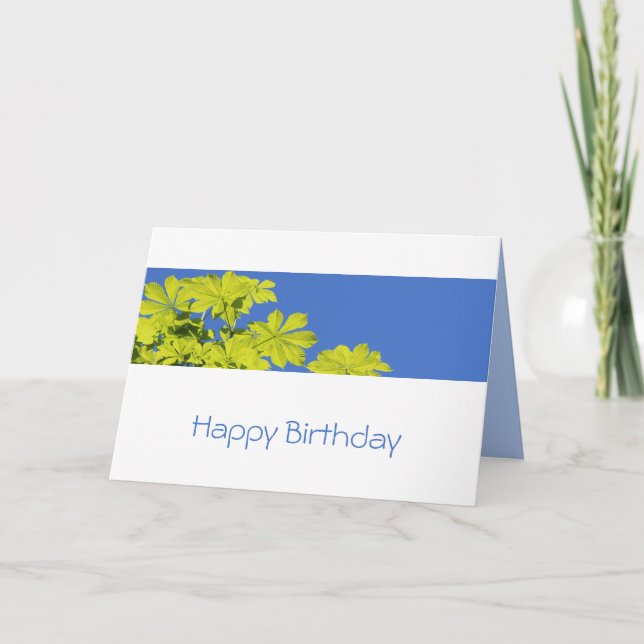 Arborist: Baumkletterer Leafy Green Karte (Vorderseite)