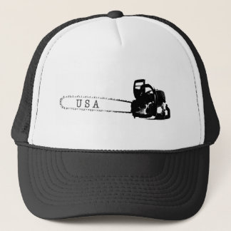 Arborist chainsaw tree über Gift Present Truckerkappe