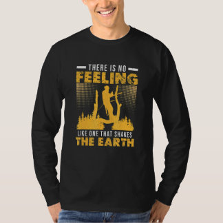 Arborist einer, der den Erdenbaumchirurgen erschüt T-Shirt