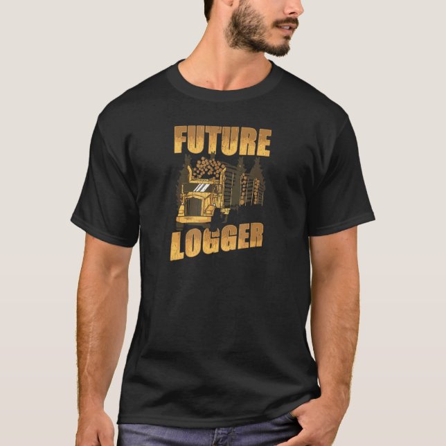 Arborist I Woodworker Chainsaw Logging T-Shirt (Vorderseite)