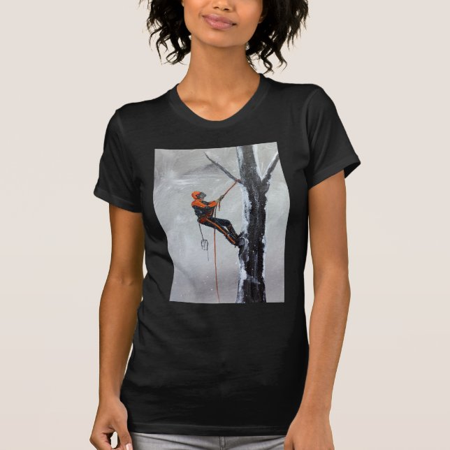 Arborist Long Haul Husqvarna T-Shirt (Vorderseite)