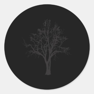 Arborist Nature Tree Huggers Oak Tree Runder Aufkleber