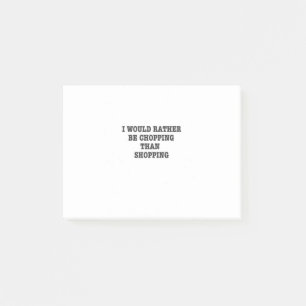 Arborist Tree Chirurg Kettensäge Geschenk. Post-it Klebezettel