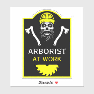 Arborist Tree Surgeon Aufkleber