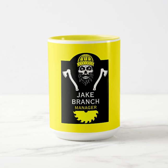 Arborist Tree Surgeon Tasse (Zentrum)