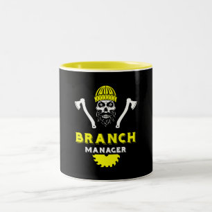Arborist Tree Surgeon Zweifarbige Tasse