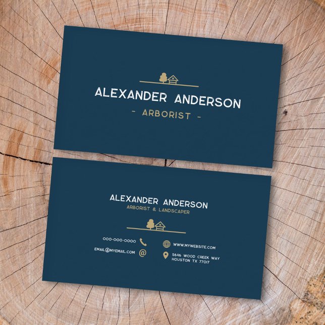 Arborist Visitenkarte (Arborist Business Card)