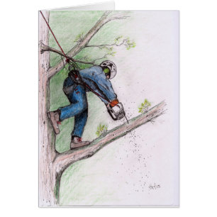 Arboriste du chirurgien Arbre de bûcheron