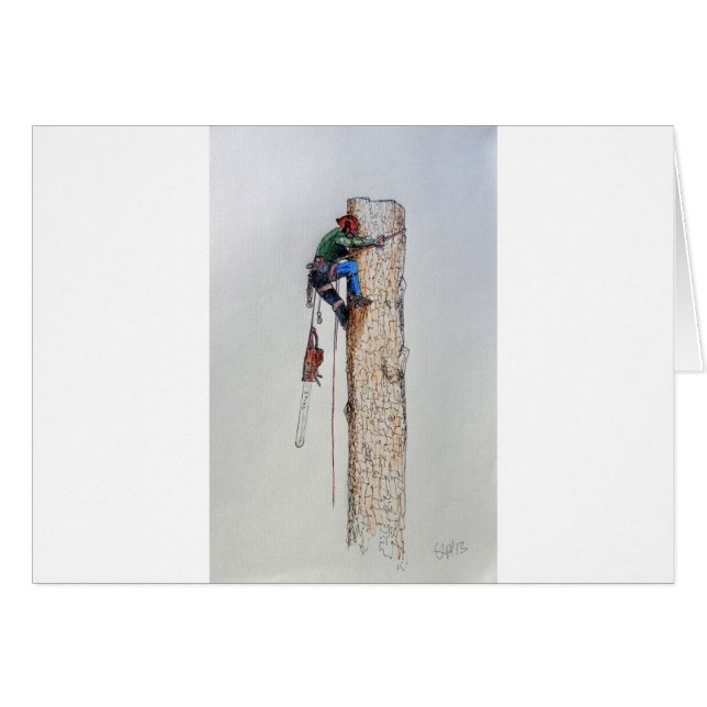 Arboriste Tree Surgeon (Devant horizontal)