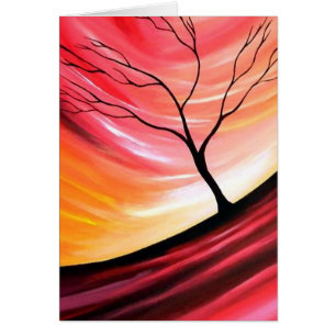 Arbre Abstrait - Art Moderne
