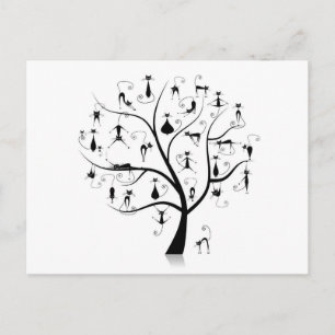 Arbre àchat postkarte