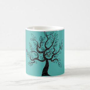 Arbre Art café Mug Choisir la couleur