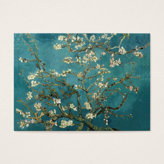 Arbre aux amandes en fleurs, Vincent van Gogh. (Devant)