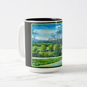 Arbre couvert de Mug paysage