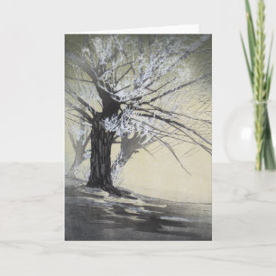 ARBRE DANS LA CARTE DE NEIGE
