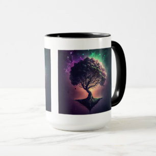 Arbre dans la Mug Combo Space, 15 oz