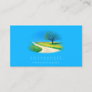 Arbre de bleu de carte de rendez-vous de