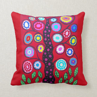 Arbre de coussin d'art de Kerri Ambrosino de fleur