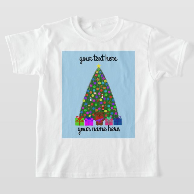 Arbre de Noël #3 T-shirt (Poser)