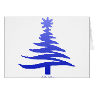 Arbre de Noël Cobalt bleu