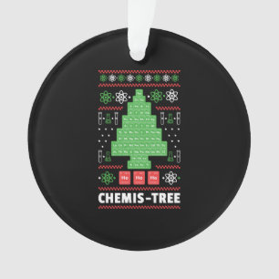 Arbre de Noël de l'arbre-chimiste avec chimie