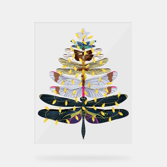 Arbre de Noël des libellules (Recto)