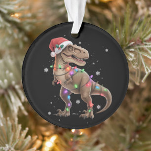 Arbre de Noël Dinosaure T-rex Noël Xmas Animal fam