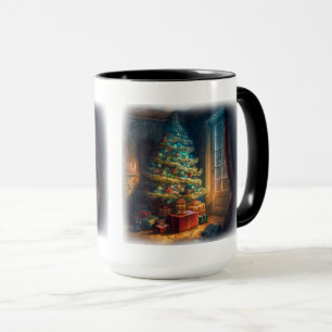 Arbre de Noël intérieur Mug Combo, 15 oz