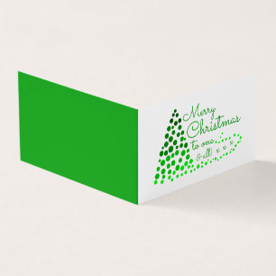 Arbre de Noël Ombré, Carte de Noël Photo Famille