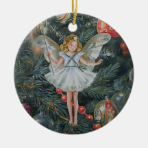 Arbre de Noël Ornement de la fée, Personnalisé