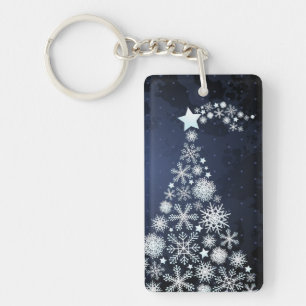 Arbre de Noël, porte - clé