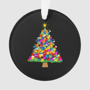 Arbre de Noël sensibilisation sur l'autisme