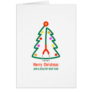 Arbre de Noël stéthoscope
