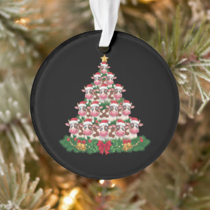 Arbre de Noël Vache Drôle Amateur de Vaches Noël