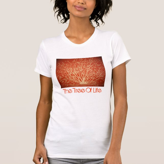Arbre de T-shirt de la vie (Devant)