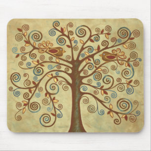 ARBRE DE TAPIS DE SOURIS D'ORDINATEUR DE LA VIE