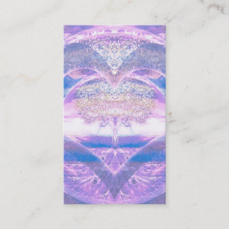 Arbre de vie avec Carte de visite de coeur