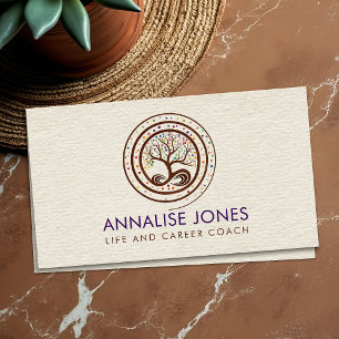 Arbre de vie - Carte de visite d'infini